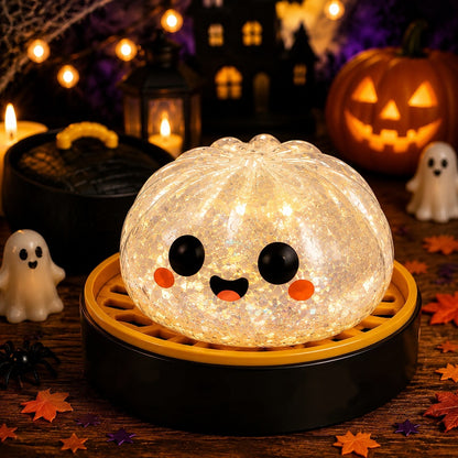Halloween Cute Ghost Bun