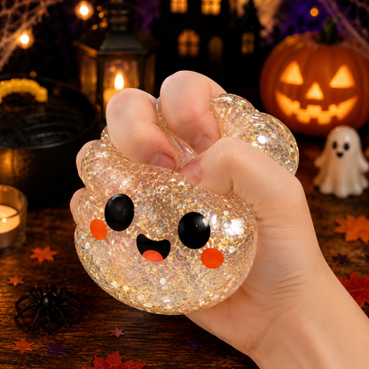 Halloween Cute Ghost Bun
